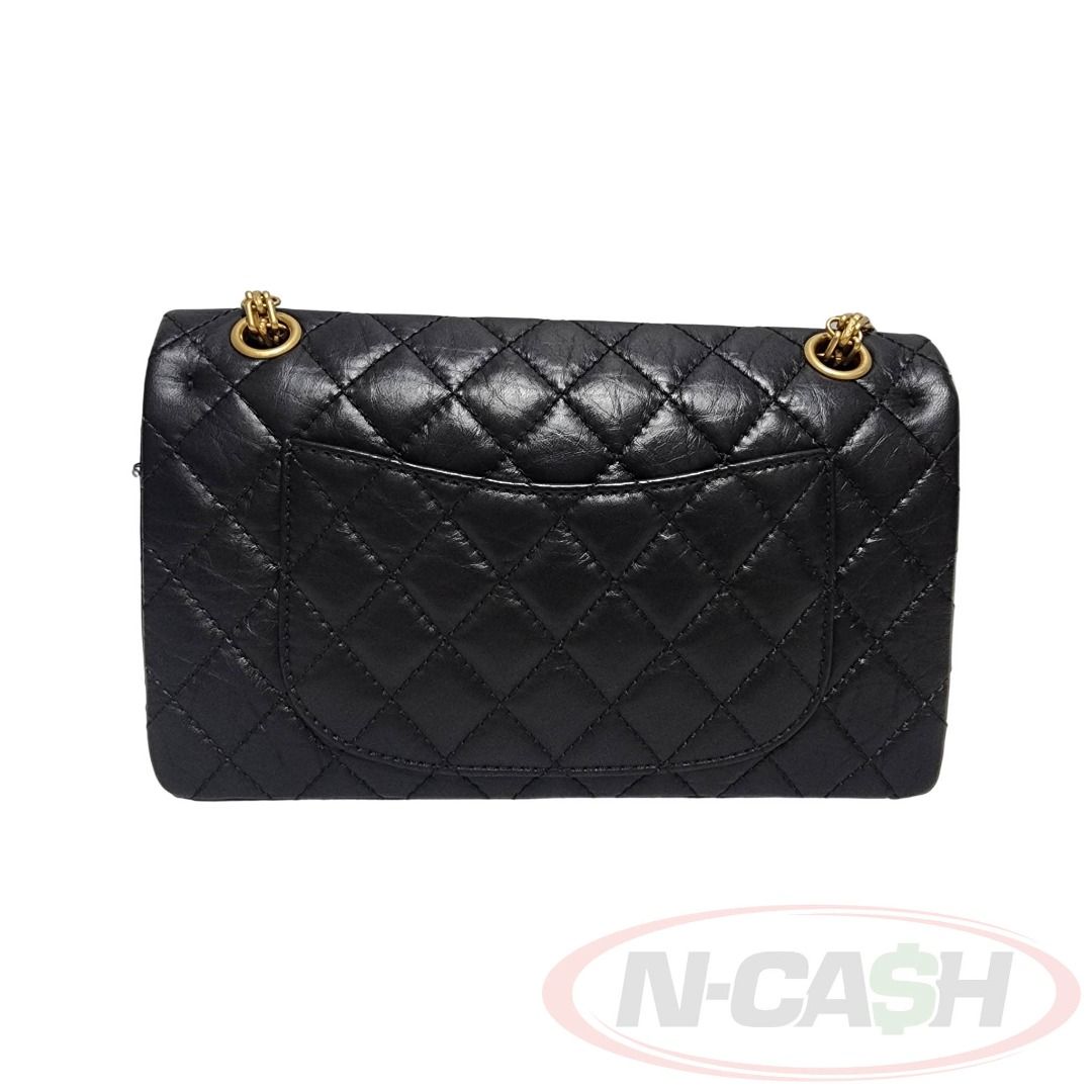 Chanel 2.55 Reissue 225 Flap (Category: Luxury Bags & Wallets) located in Quezon City. Submitted by luxury_by_n-cash (Listing ID 1452138979, Image 2). Description: N-Cash Pawnshop "Instant Cash for Bags, Watches, Cars, and Electronics" https://www.ncash-pawnshop-philippines.com/ Chanel 2.55 Reissue 225 Flap Brand: CHANEL Measures: Depth: 7.5 cm (2.95 in) Height: 13 cm (5.11 in) Width: 20 cm (7.87 in) Strap: 111 cm (43.7 in) Material: 100% Leather