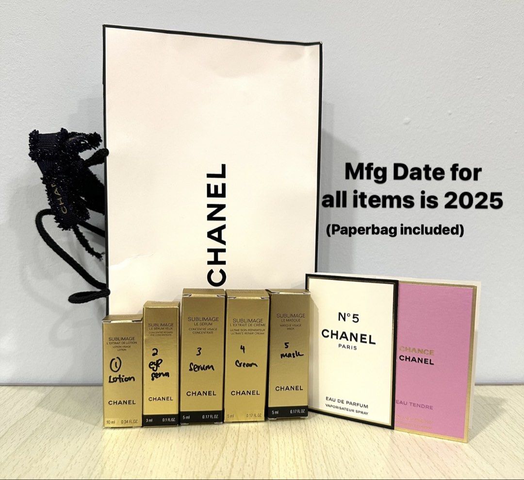 トライアルセット・サンプル CHANEL SUBLIMAGE L'ESSENCE DE TEINT