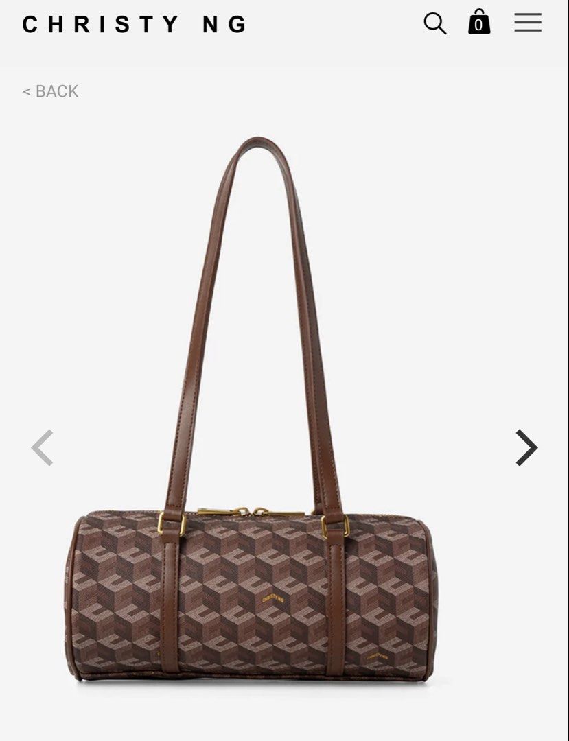 Christy Ng Emilio Shoulder Bag (Category: Shoulder Bags) located in Manila. Submitted by aamvaldez1919 (Listing ID 1452316779, Image 1). Description: For Sale: Original Christy Ng Emilio Barrel Bag (Brown) 🤎 ✨ Pre-loved, but looks like brand new 🛍️ Purchased on February 1, 2026 from the Christy Ng Store, SM Megamall. 💰 Bought for: ₱3,299 🏷️ Selling for: 2,600 📝 Reason for selling: Used only 2 times. I’m decluttering and planning to buy a new