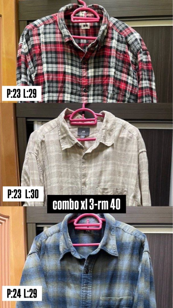 Combo Xl rm 40 (Category: Activewear) located in Kuantan. Submitted by midhiz (Listing ID 1452179486, Image 1). Description: Measurement: 23/30 23/29 24/29 Condition : 9/10 Rts: My size now is M.