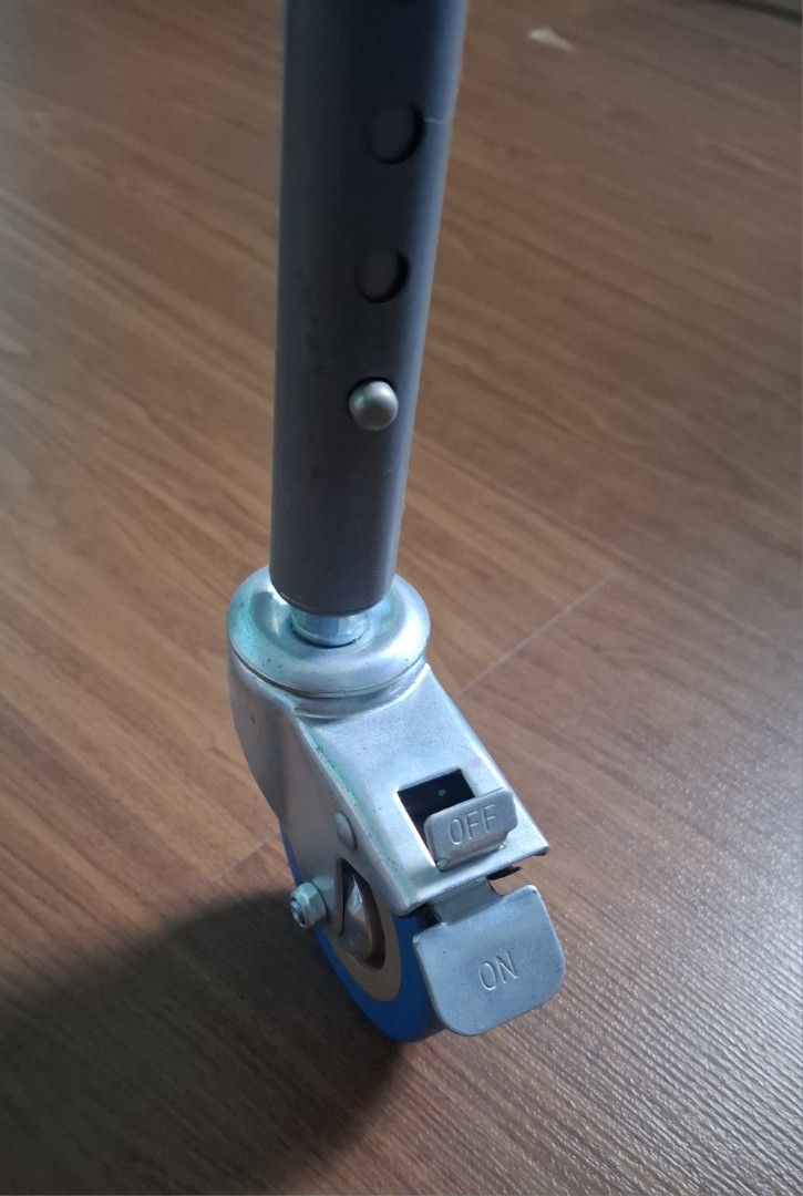 Commode with Lockable Wheels (Category: Adult Incontinence) located in Singapore. Submitted by grumbling.grinch (Listing ID 1452260071, Image 3). Description: - Used by an adult patient who has fully recovered from an accident - Still in very good condition - Self collect from Tiong Bahru .