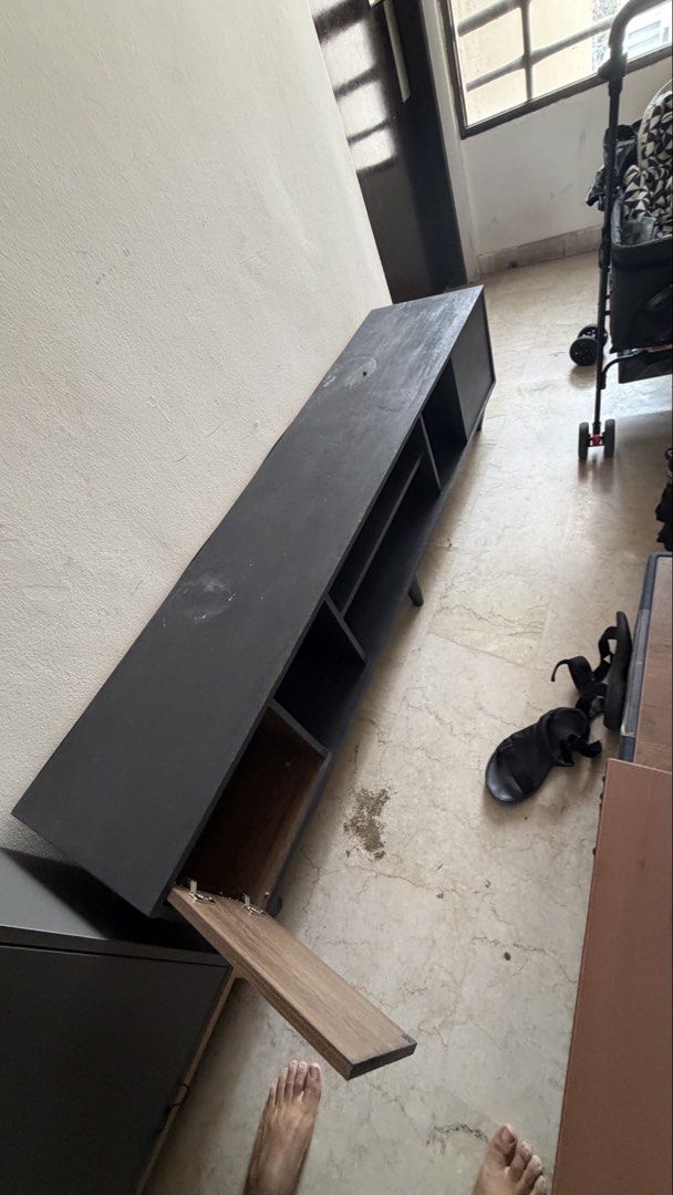 Console table (Category: TV Consoles) located in Singapore. Submitted by urban_lamps (Listing ID 1452140641, Image 1). Description: Iike new. Lightly used.
