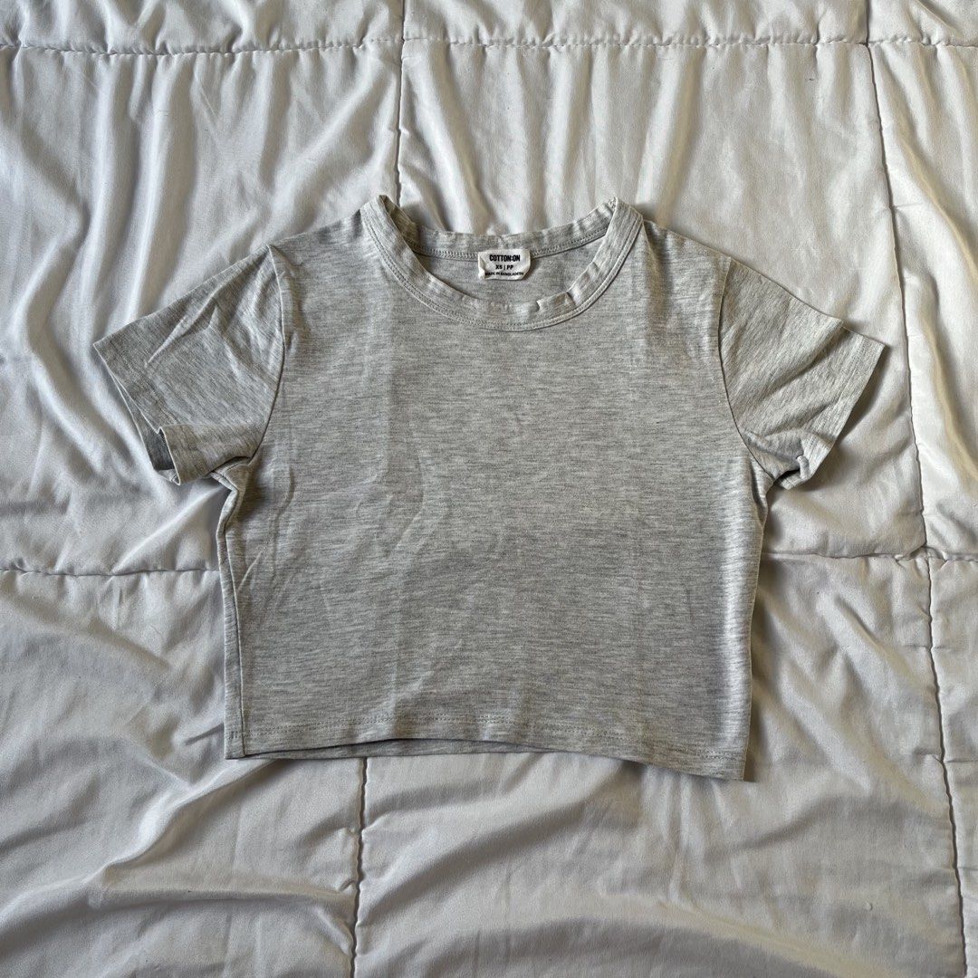 Cotton On Micro Baby Tee (Category: Shirts) located in Davao. Submitted by byeooool (Listing ID 1452223171, Image 1). Description: - bought for 700 + in stores - no flaws at all. a good basic - not cheap quality rfs: not my style anymore.