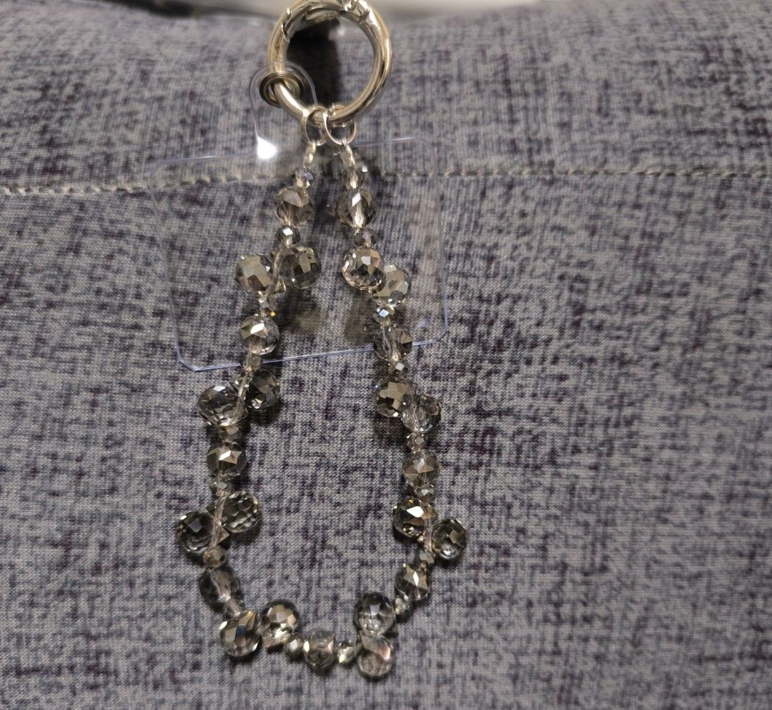 Cute Beaded Keychain with Charms (Category: Other Mobile & Gadget Accessories) located in Imus. Submitted by nhot21 (Listing ID 1452242599, Image 3). Description: 135.00 each - Handmade beaded keychain - Features colorful beads and cute charms (bear, flowers) - Option for amber or clear crystal beads - Perfect accessory for phones, bags or keys - Unique and stylish design.