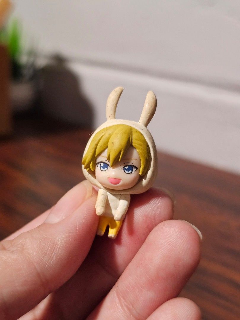 Cute Bunny Hat Anime Figure (Category: Designer & Blind Box Toys) located in Paranaque City. Submitted by viviperera (Listing ID 1452316432, Image 1). Description: - Adorable anime figurine - Features a cute bunny hat - Yellow hair and striking blue eyes - Ideal collectible for display - Great gift for anime enthusiasts - Small and portable design.