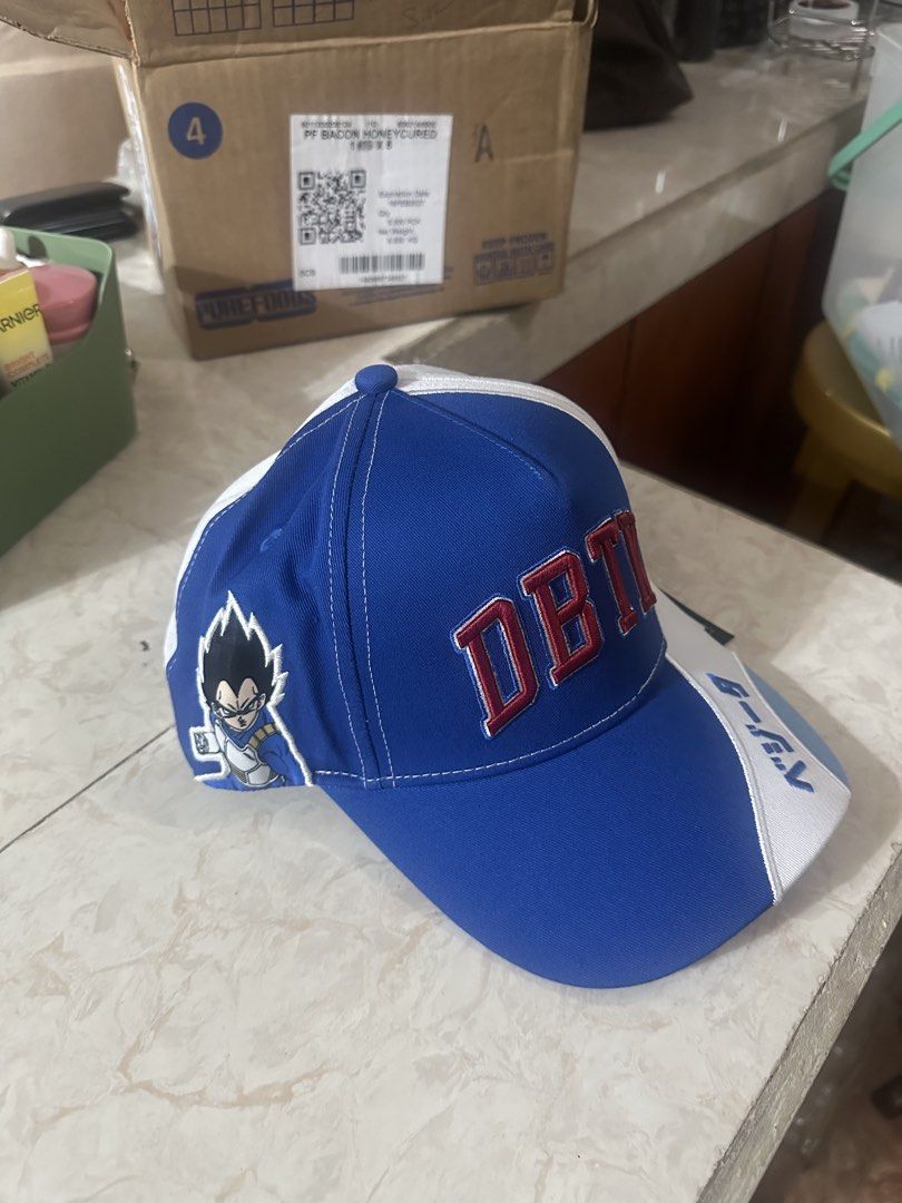 DBTK x DBZ Vegeta cap (Category: Caps & Hats) located in Bacoor. Submitted by sempenden (Listing ID 1452235433, Image 2). Description: Dragonball.