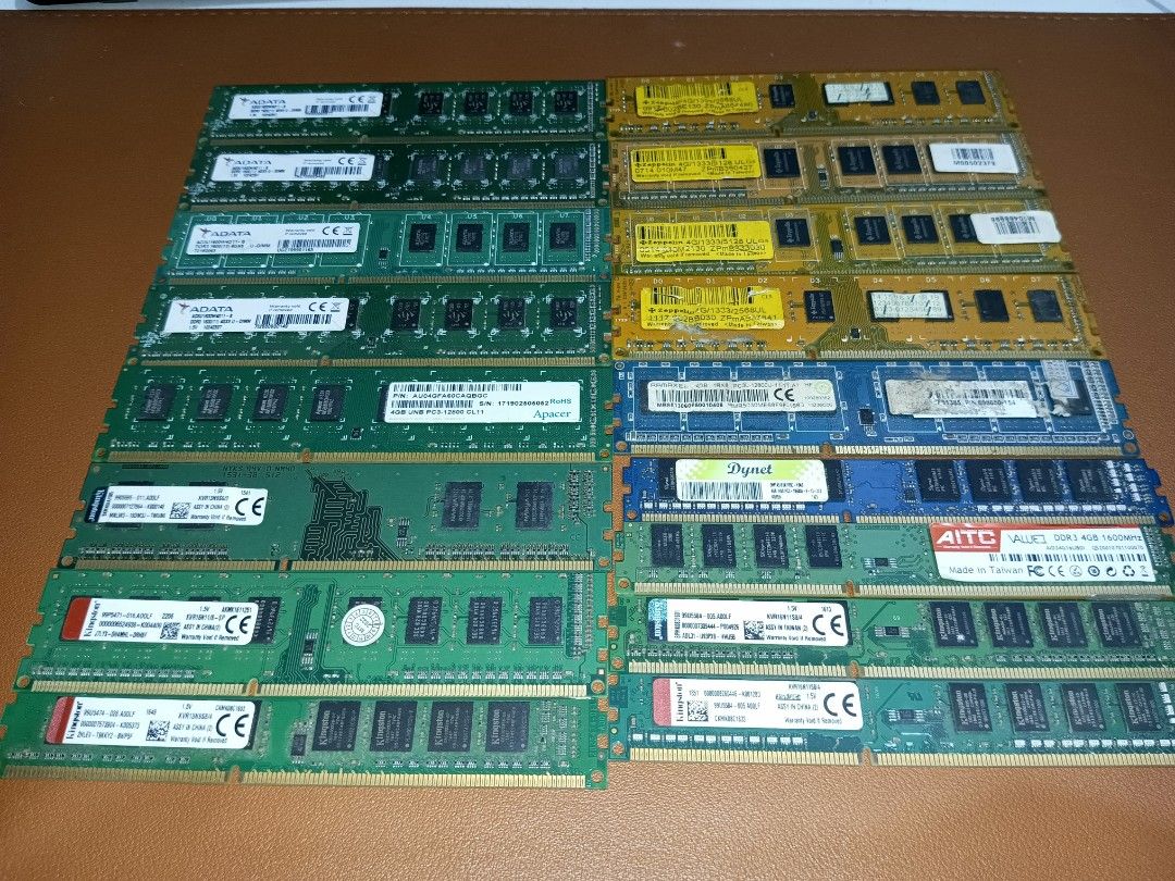 4GB DDR3 RAM ASSORTED (Category: Computer Parts) located in Aroroy. Submitted by alabyuuuu (Listing ID 1452275367, Image 1). Description: 💻 DDR3 RAM 1333 / 1600 MHz – Selected Brands 💻 Boost your PC performance with quality DDR3 memory from trusted brands! Perfect for everyday use, office work, and budget builds. 🔹 Speed: 1333MHz / 1600MHz 🔹 Type: DDR3 Desktop RAM 🔹 Capacity: Assorted (PM for available sizes) 🔹 Condition: Tested & 100% work