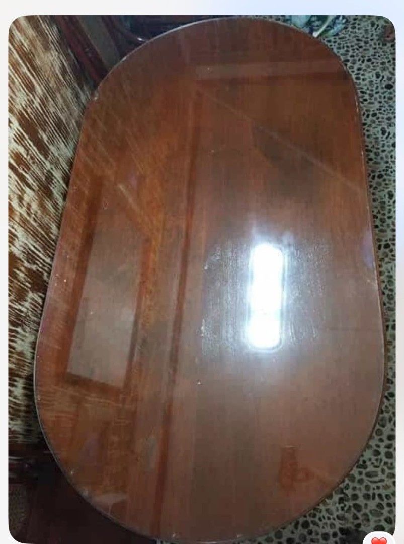Dining table set narra, with 3 chairs (Category: Tables & Sets) located in General Trias. Submitted by seisuke.kanou (Listing ID 1452134869, Image 1). Description: narra dining table set 3chaira included preloved.