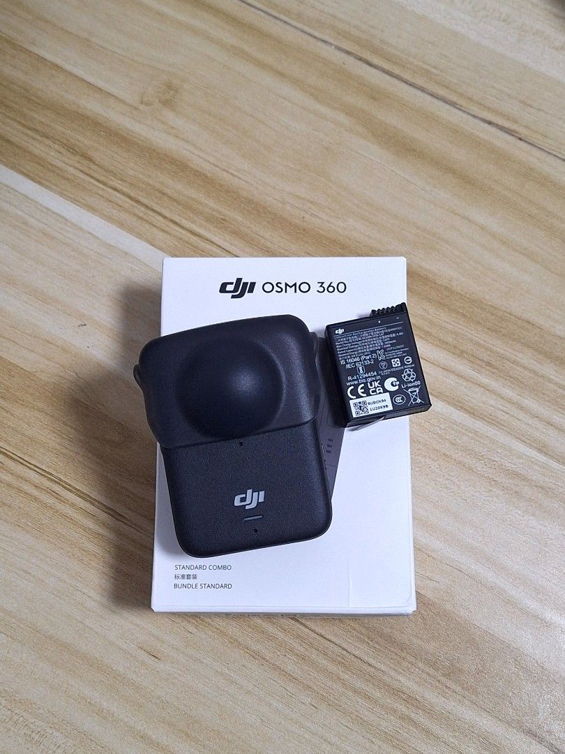 DJI Osmo 360 Action Camera Bundle Standard (Category: Cameras) located in Kubang Pasu. Submitted by ssr__ (Listing ID 1452235362, Image 1). Description: - DJI Osmo 360 Standard Combo - Condition like new, used only once - No scratches, lens in perfect condition - Standard combo bundle - Includes camera and one battery - Ideal for capturing 360-degree footage - Original box included Won from a lucky draw in Dec 2025, therefore no purchase receipt 