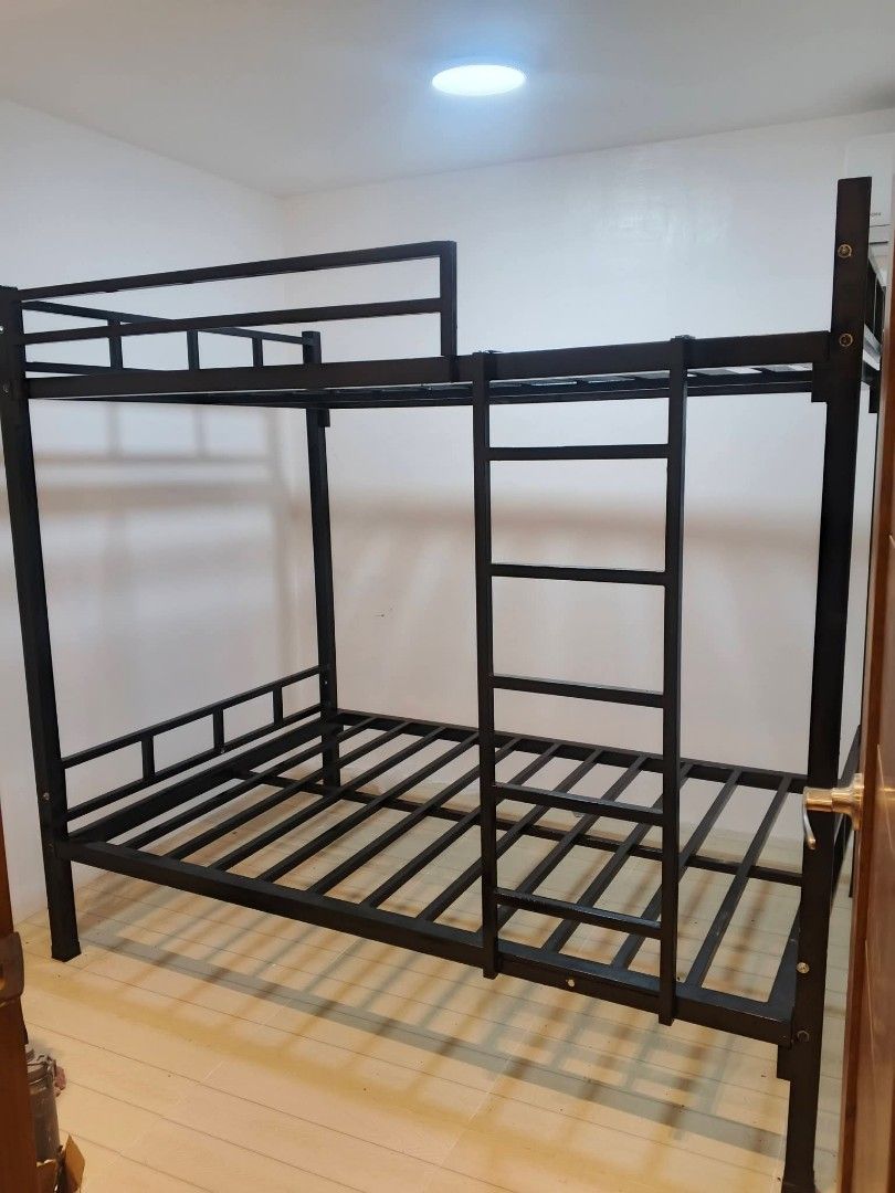 Double Deck/ Bedframe (Category: Bed Frames & Mattresses) located in Imus. Submitted by heart456 (Listing ID 1452160682, Image 3). Description: Double Deck Frame / Bedframe Heavy-duty steel gate fabricated to your preferred size and design. ✔ Custom sizes available ✔ Durable steel construction ✔ Installation available upon request We also fabricate fences, window grills, roofing, stairs, ramps, and other custom steel products. Message us for a fr