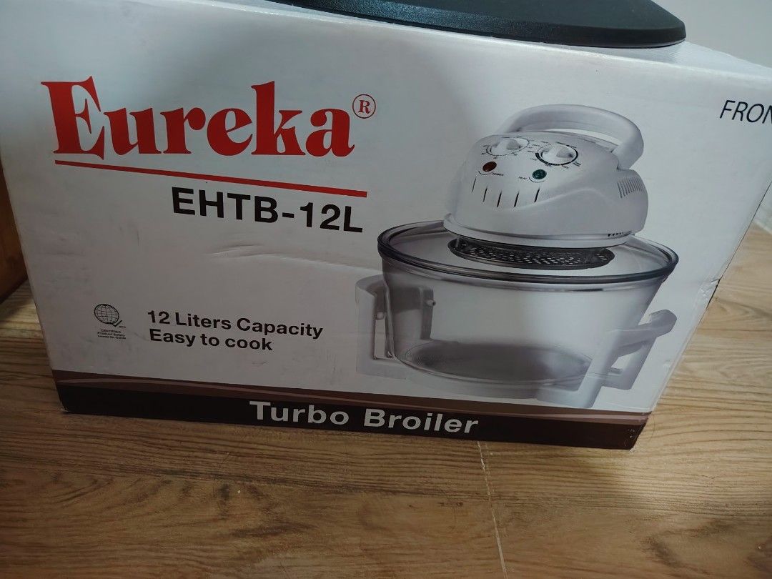 Eureka Turbo Broiler (Category: Cookware & Accessories) located in Manila. Submitted by munchkinsweet (Listing ID 1452170513, Image 2). Description: Only used twice. Moving out sale.
