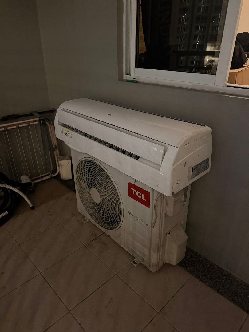 FOR SALE TCL SPLIT TYPE INVERTER 2.5HP (Category: Air Conditioning and Heating) located in Manila. Submitted by ayukchris (Listing ID 1452263602, Image 3). Description: FOR SALE 2.5HP TCL SPLIT TYPE AIRCON FULL DC INVERTER NO ISSUE NO HISTORY OF REPAIR RFS : DINA PWEDE SA CONDO NA NALIPATAN MADUMI LANG SA PIC 20,000.