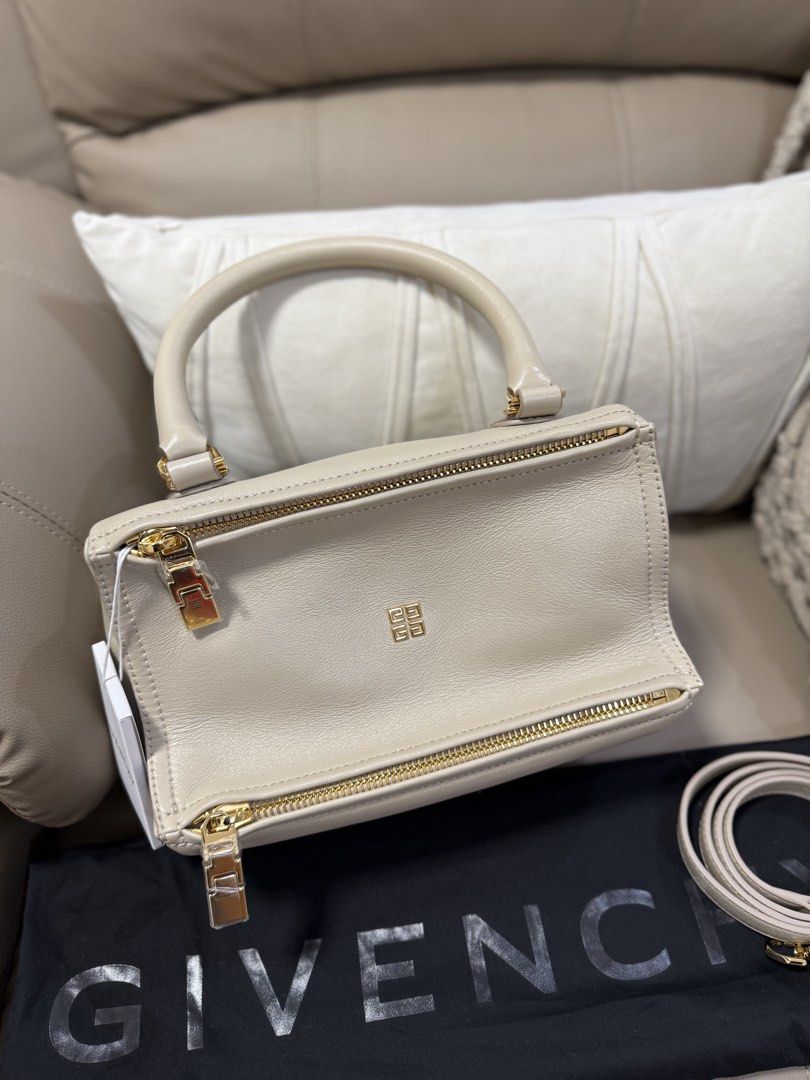 Givenchy Small Pandora (Category: Luxury Bags & Wallets) located in Quezon City. Submitted by myloveforbags. (Listing ID 1452274838, Image 2). Description: Brand new with tag, dust bag and paper bag.