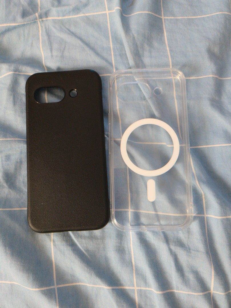 Google Pixel 9a casing bundle (Category: Cases & Covers) located in Puchong. Submitted by joel.l1m (Listing ID 1452206021, Image 2). Description: Condition: Tried On Price : RM150 for all listed here Postage: Paid by buyer casing for Google Pixel 9a all comes with magsafe 1. Spigen Zero One 2. Spigen Thin Fit 3. Ringke Onyx 4. Ringke Fusion Magnetic 5. balance 4 casings no brand.