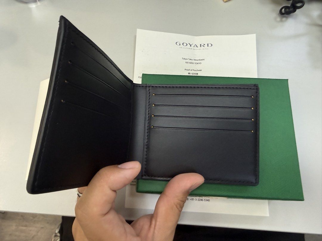 GOYARD WALLET （分類：手袋及銀包）位於 Hong Kong。 由 nl_nathan 提交（商品編號 1452169119，圖片 2）。簡介： 全新有單 配件齊全 。
