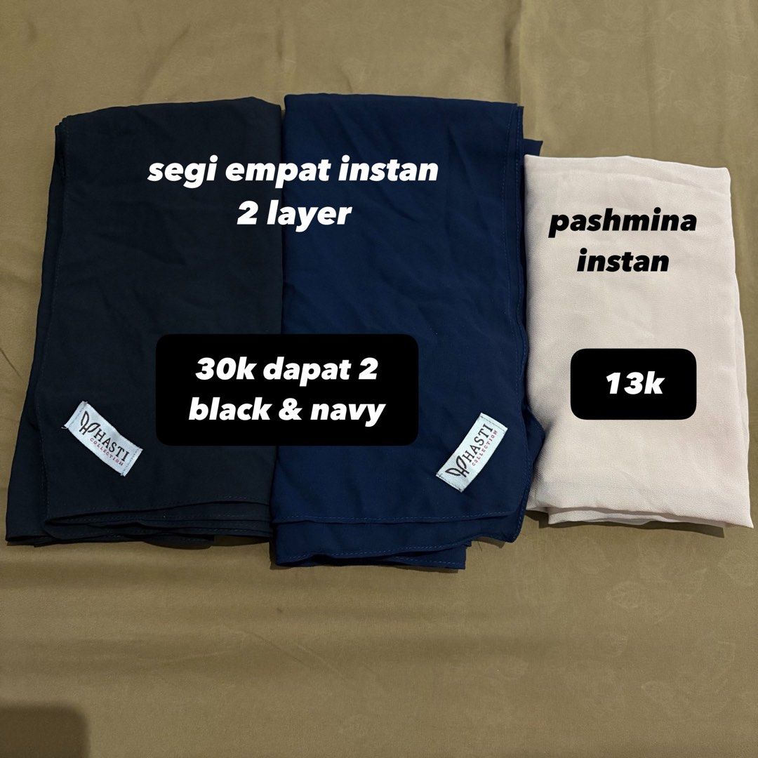 Hijab Instan (Kategori: Tas & Dompet Wanita) berada di Kendari. Dikirim oleh sunberrylatte (ID iklan 1452161586, Gambar 1). Deskripsi: .