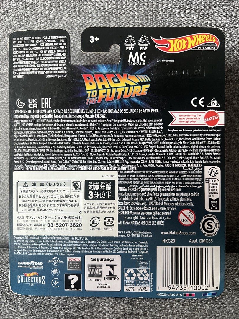 Hotwheels Back To the Future (Category: Vehicle & Diecast Models) located in Mandaluyong City. Submitted by georgiagoodies (Listing ID 1452158663, Image 2). Description: .
