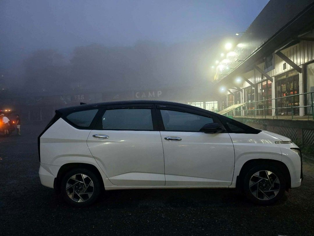 Hyundai Stargazer Stargazer Auto (Category: Used Cars) located in Makati City. Submitted by shinkc (Listing ID 1452275779, Image 2). Description: Vehicle Highlights: ✅ 2023 Model ✅ Top-of-the-Line GLS Premium IVT ✅ Freshly Serviced (PMS completed) ✅ Newly Changed Engine Oil ✅ Customized Roof Sticker for a sportier, premium look ✅ Fuel-efficient 1.5L Gasoline Engine ✅ Smooth Intelligent Variable Transmission (IVT) ✅ Spacious 7-Seater Cabin ✅ Smart