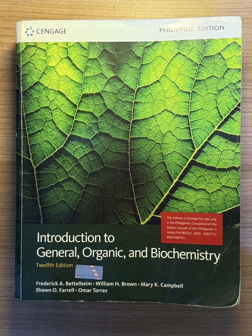 Introduction to General, Org Chem, and Biochemistry (Category: Textbooks) located in Rodriguez. Submitted by keenshark.b6a21e (Listing ID 1452270591, Image 1). Description: .