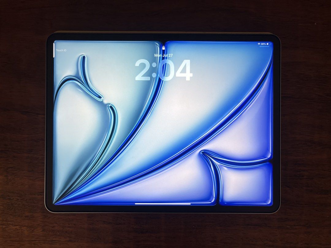 iPad Air M3 (13” 128GB) (Category: iPad) located in Catarman. Submitted by riopatty (Listing ID 1452160173, Image 1). Description: iPad Air M3 - 13-inch display - 128GB storage - 100% battery health - 37 cycle count - Under warranty until March 2027 - Comes with original case and charger RFS: Screen size isn’t for me. Only used for streaming and light productivity tasks FREEBIE: - Moft Dynamic Folio worth 3k Negotiable. Please DM for more photos/