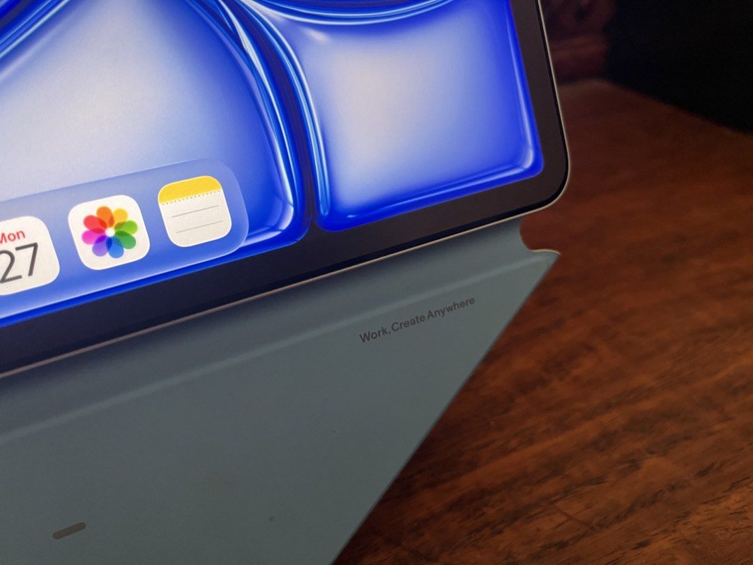 iPad Air M3 (13” 128GB) (Category: iPad) located in Catarman. Submitted by riopatty (Listing ID 1452160173, Image 2). Description: iPad Air M3 - 13-inch display - 128GB storage - 100% battery health - 37 cycle count - Under warranty until March 2027 - Comes with original case and charger RFS: Screen size isn’t for me. Only used for streaming and light productivity tasks FREEBIE: - Moft Dynamic Folio worth 3k Negotiable. Please DM for more photos/