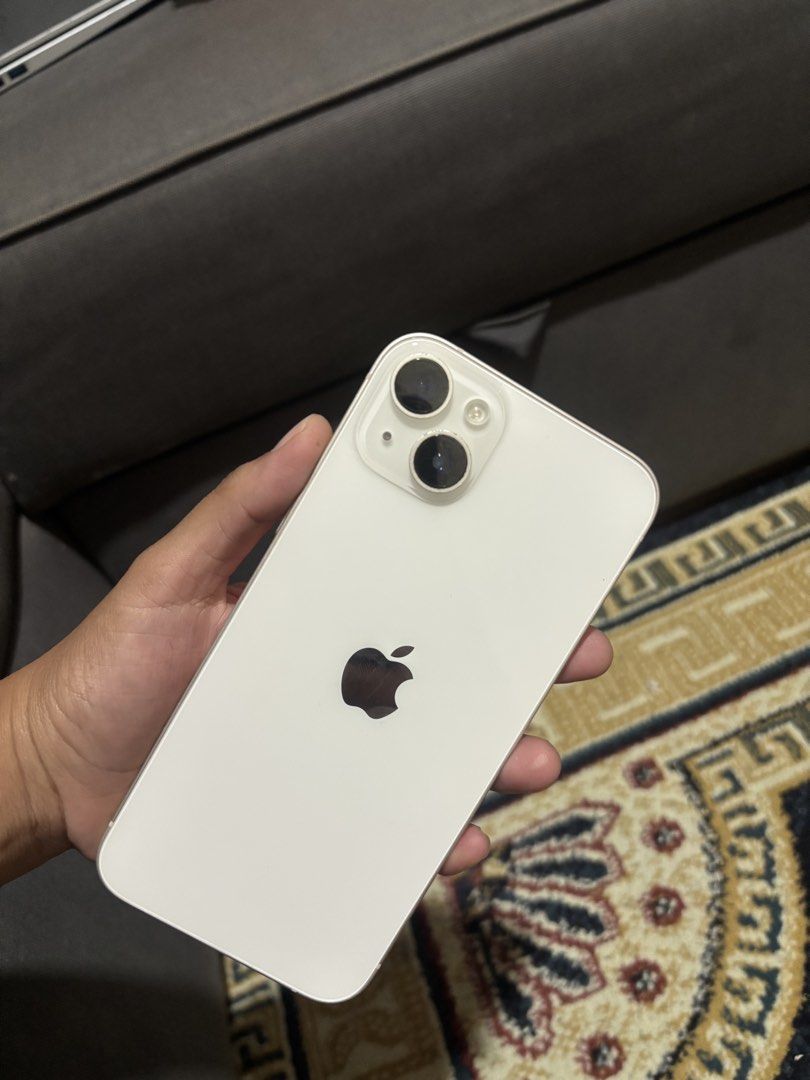 IPHONE 14 PLUS 128GB (Category: iPhone 14 Series) located in Lipa City. Submitted by teomatashton2023 (Listing ID 1452106657, Image 2). Description: 📱 iPhone 14 Plus 128GB (Starlight) 💰 ₱23,500 Negotiable ✅ 128GB Storage ✅ Battery Health: 85% ✅ Face ID Working ✅ True Tone Present ✅ Cameras 100% Working ✅ All buttons and speakers working ✅ No SIM restriction ✅ No hidden issues ✅ Reset ready for new owner ✅PH variant Condition: * Well maintained 