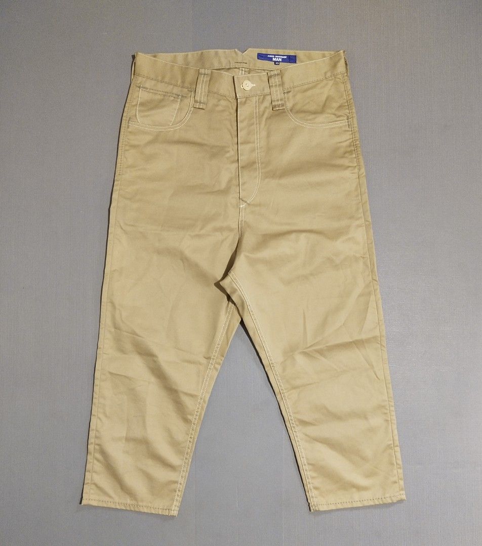 JUNYA WATANABE - PANTS (Category: Trousers) located in Cebu City. Submitted by whainstone (Listing ID 1452113653, Image 1). Description: Excellent condition Made in Japan Tagged size - XS Waist - 33 to 34" (actual) Length - 37" Photos may vary due to lighting Php 4000 + 90 (sf) Mop: gcash/bank Thank you & Godbless. 🤗.