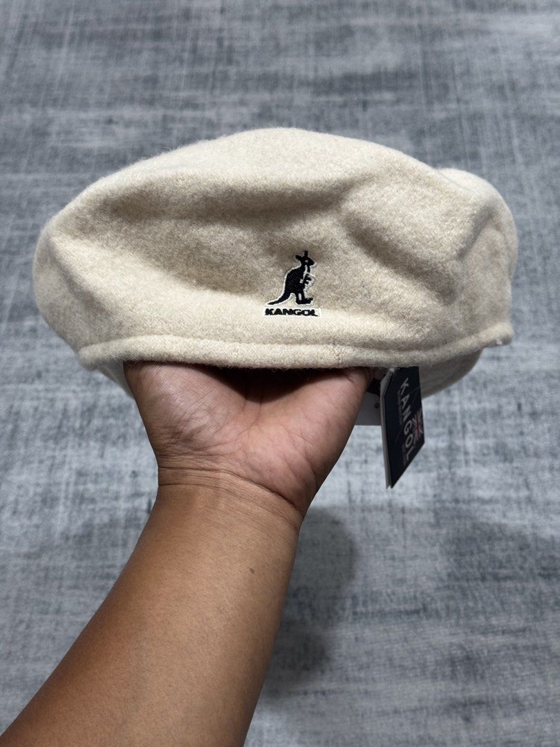 Kangol - 504 Wool Beret Hat - Brandnew (Category: Caps & Hats) located in Manila. Submitted by members-only (Listing ID 1452287304, Image 2). Description: Kangol Wool 504 Berer Hat Brandnew with tag Size: Small / 57cm No issue Unworn Direct message for more request angle.