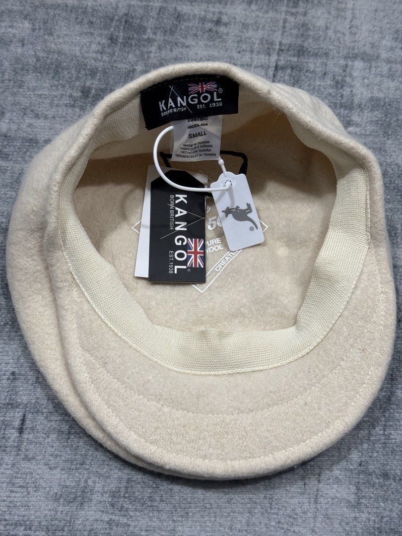 Kangol - 504 Wool Beret Hat - Brandnew (Category: Caps & Hats) located in Manila. Submitted by members-only (Listing ID 1452287304, Image 3). Description: Kangol Wool 504 Berer Hat Brandnew with tag Size: Small / 57cm No issue Unworn Direct message for more request angle.