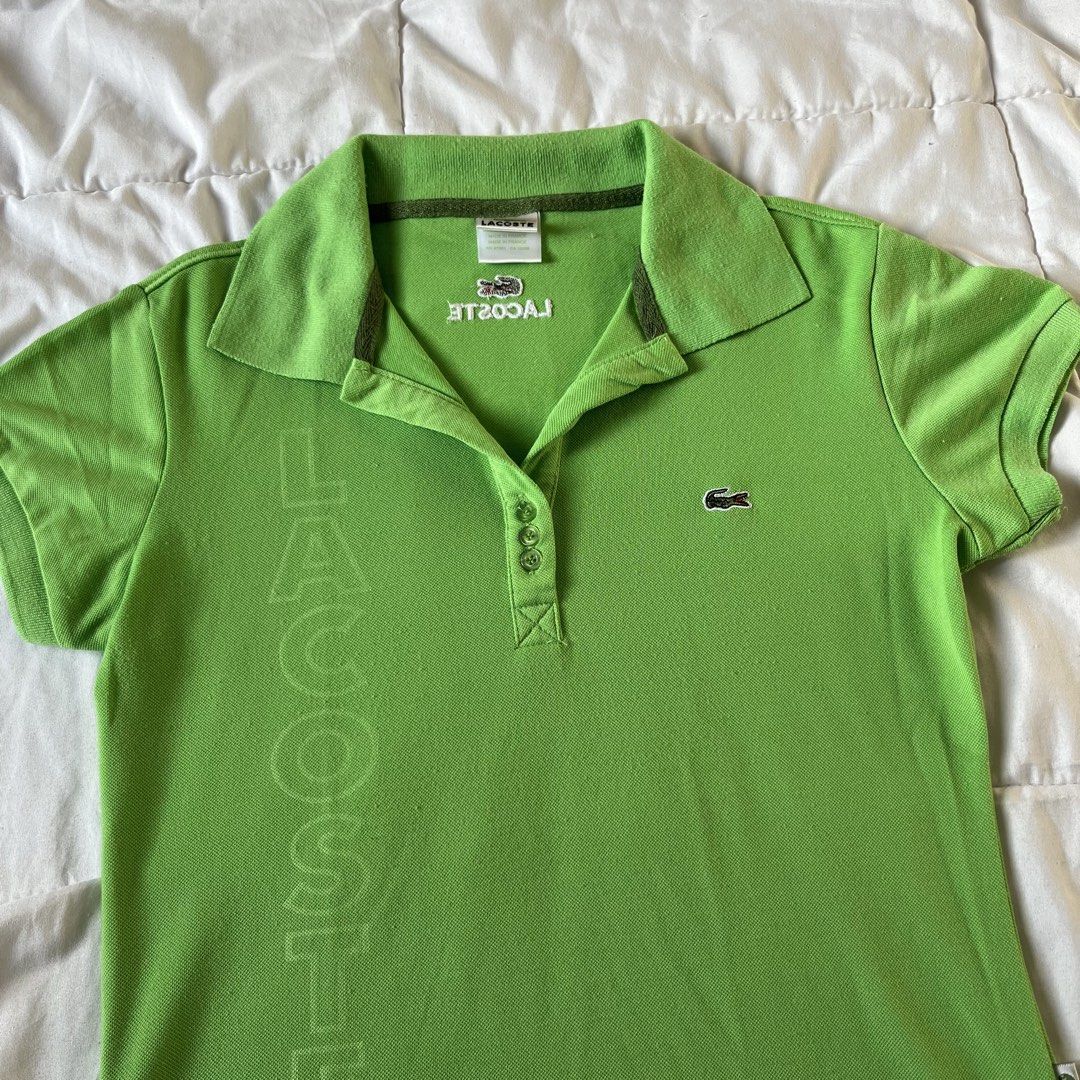 Lacoste Polo Shirt Womens (Category: Shirts) located in Davao. Submitted by byeooool (Listing ID 1452222636, Image 2). Description: - no flaws at all - fits medium to large frames rfs: not my style anymore .