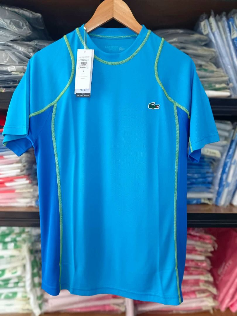 Lacoste Tennis Shirt (Medium, Large & XL) (Category: Tshirts & Polo Shirts ) located in Santa Rosa. Submitted by omnicronzxc (Listing ID 1452199762, Image 1). Description: BEFORE 5,250 NOW ✅₱2,600 each add shipping JNT PO 🔴️Medium: 21 x 28 🔴️Large: 22.5 x 28.5 🔴️XLarge: 23.5 x 29.5.