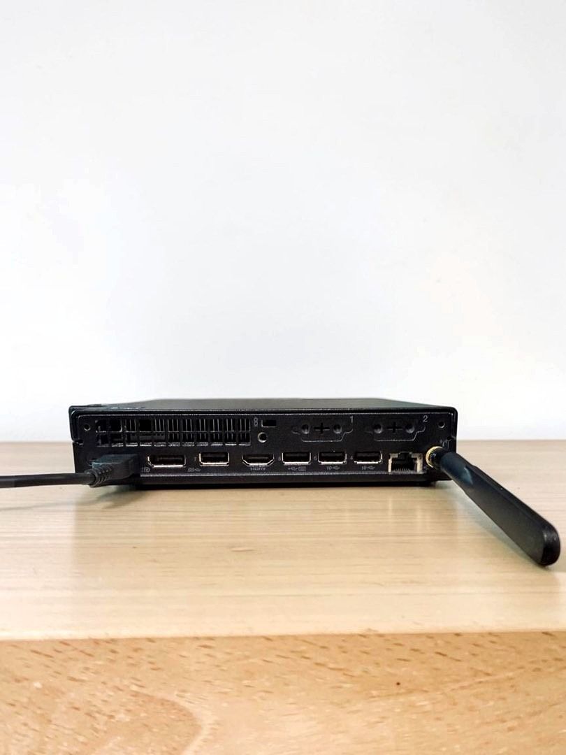 Lenovo ThinkCentre M70q Gen 3 i7-12700T Mini PC | 32GB RAM | 512GB NVMe SSD (Category: Desktops) located in Singapore. Submitted by vetratech (Listing ID 1452228173, Image 2). Description: Selling a Lenovo ThinkCentre M70q Gen 3, comes with power adapter only Open for Trade-in with Electronics (PC, Laptops Tablets) Lenovo 3Y On-Site Warranty (9X5), Active till 27 July 2026 - 12-core/20-thread i7-12700T posts around 17,000 in Cinebench R23 multi-c