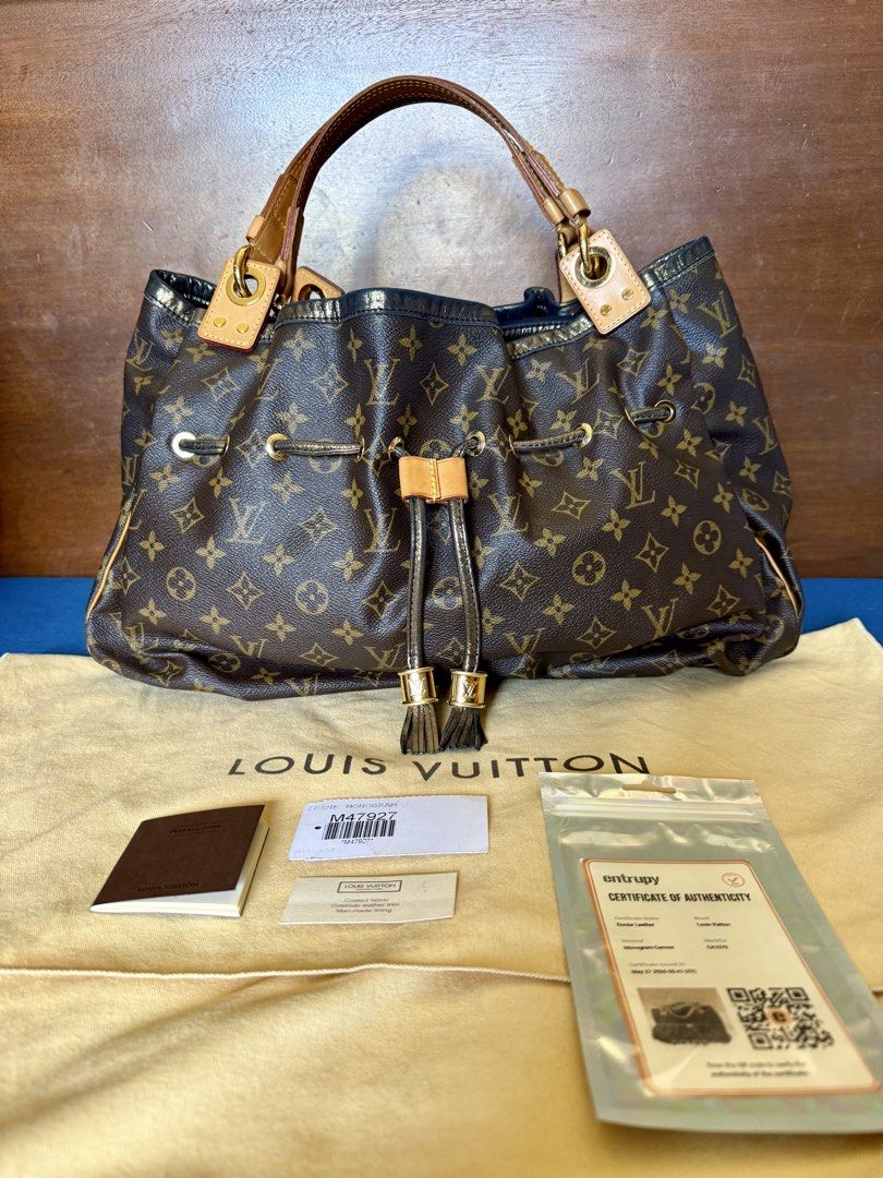 Louis Vuitton Limited Edition Irene Monogram Canvas (Category: Luxury Bags & Wallets) located in Paranaque City. Submitted by nicolasaaa (Listing ID 1452193637, Image 1). Description: Louis Vuitton Limited Edition Irene Monogram Canvas Includes: • Original Dust Bag • Care Booklet • Entrupy Certificate of Authenticity • Date Code: CA1079 (Made in Spain) In excellent pre-owned condition with normal signs of use. Canvas is clean, hardware is shiny, 