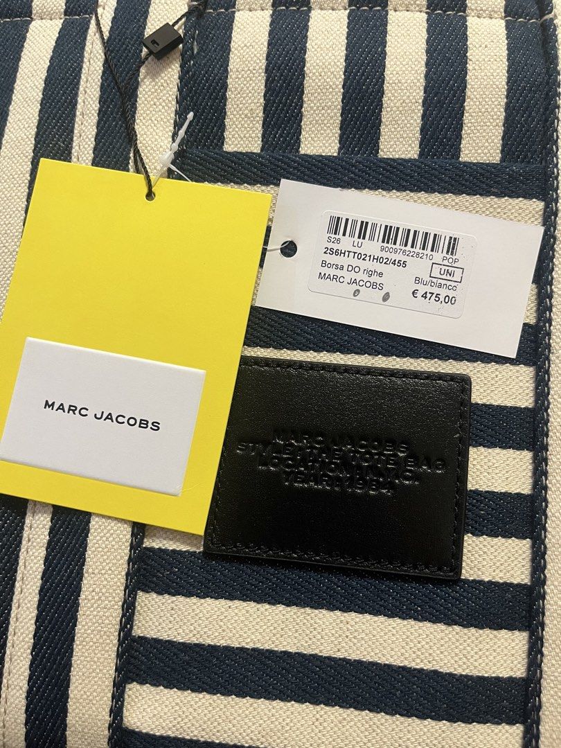 Marc Jacobs "The Stripe Canvas Medium Tote Bag (Category: Luxury Bags & Wallets) located in Cebu City. Submitted by rakisen (Listing ID 1452241758, Image 2). Description: .