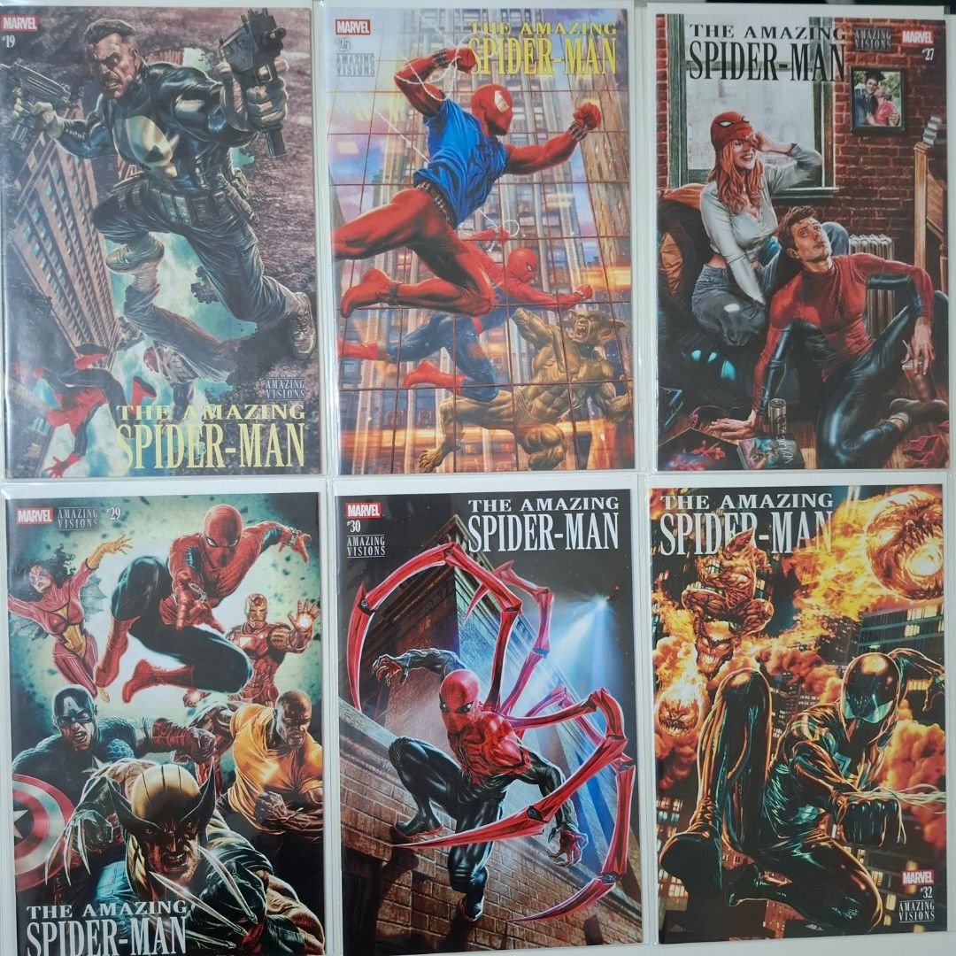 Marvel Comics Amazing Spiderman Lee Bermejo Cover (Category: Comics & Manga) located in Bacoor. Submitted by hobbyculture (Listing ID 1452152853, Image 1). Description: For Sale Only Marvel Comics M/NM The Amazing Spiderman Amazing Vision #19 #25 #27 #29 #30 #32 Cover by Lee Bermejo P250each SOLD-#25#30 and #32 Loc. Bacoor, Cavite Gcash/Bpi/Unionbank/Gotym Gogo Xpress Lbc cop (SF Only) Fri-Sat only Cod via Lalamove Pick-up Revilla Business Park A