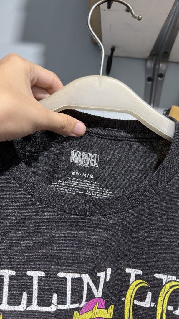 Marvel Villains Tee (Category: Tshirts & Polo Shirts ) located in Manila. Submitted by goodhumanbeing (Listing ID 1452312499, Image 3). Description: Chillin like a villain shirt 19x27 Minimal loose stiches on hem.