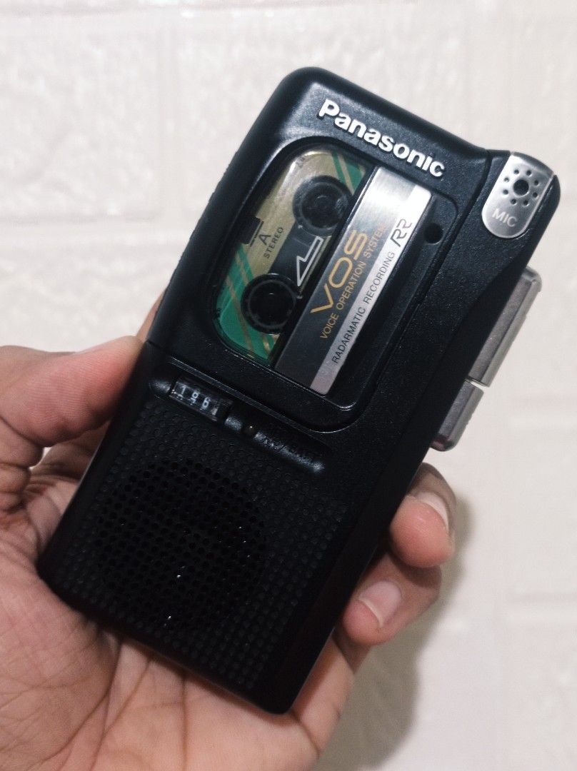 Micro Cassette Recorder Panasonic RN-502 Fully Serviced Working Unit (Category: Voice Recorders) located in Quezon City. Submitted by thomasmalapino (Listing ID 1452314200, Image 1). Description: Very rare Panasonic Heavyduty Micro Cassette Recorder Fully Seviced Unit Changed belts, Calibrated etc. Japan Market release 100% all stock original Comes with original Olympus Micro Cassette Tape Tested Perfect working and cosmetic condition No defects 