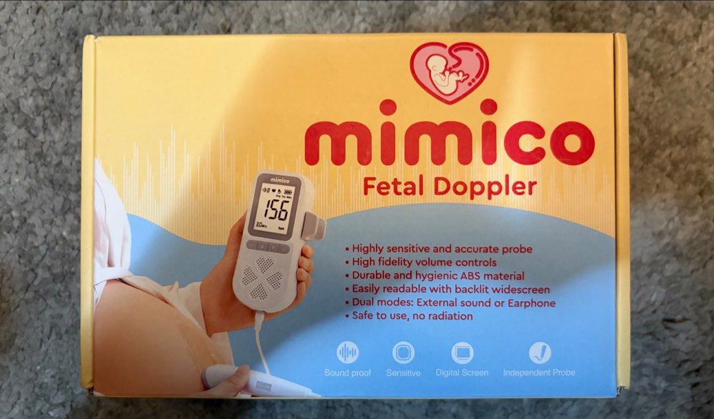 Fetal Doppler (Category: Maternity Care) located in Mandaluyong City. Submitted by ngs217 (Listing ID 1452237048, Image 1). Description: Mimico Fetal Doppler RFS: No longer needed SRP: Php 2499.