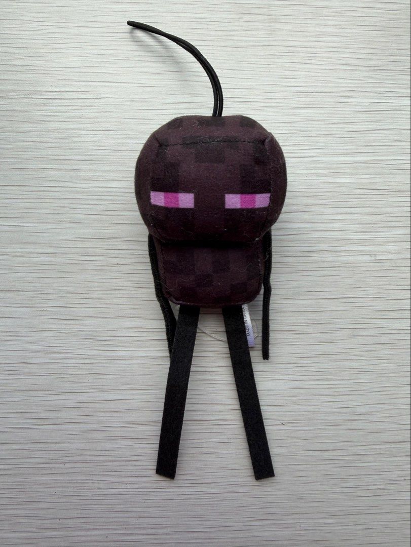 Minecraft Enderman Plush Keychain (Category: Plushies & Soft Toys) located in Quezon City. Submitted by shopgood_mnl (Listing ID 1452278255, Image 1). Description: .