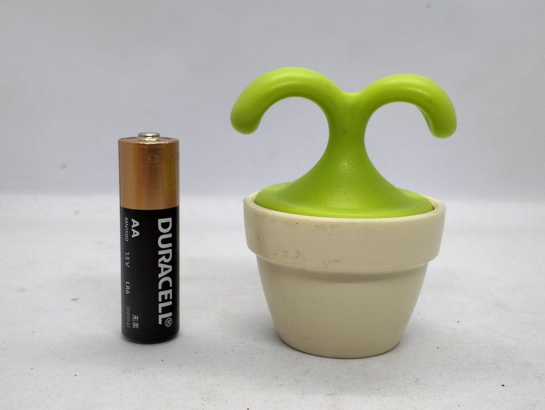 Mini Massager (Category: Massage Devices) located in Baguio. Submitted by toys_of_yesteryear (Listing ID 1452148038, Image 2). Description: ❌❌NO TO LOWBALL OFFERS❌❌ Send price offer only when you are SURE to buy. I will not entertain Lowballers. LOCATION: Baguio City PRICE: 100.00 DESCRIPTION: 👉 Massager, plant& pot design 👉 Mini size CONDITION: 👉 Used 👉 No flaws 👉 Item description is subjective so buyers are encouraged to rely on their judg