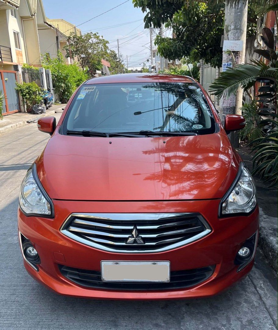 Mitsubishi Mirage G4 GLS Auto (Category: Used Cars) located in Santa Rosa. Submitted by dawnardel16 (Listing ID 1428354277, Image 1). Description: FOR SALE: 2018 Mitsubishi Mirage G4 GLS A/T Sundance Orange | Acquired 2019 Location: Sta. Rosa, Laguna Mileage: 85,000 km+ Asking Price: ₱350,000 (negotiable upon viewing, serious buyers only) Documents & Registration: Complete original documents LTO registered until July 2027 Extras/Add-ons: Leather 
