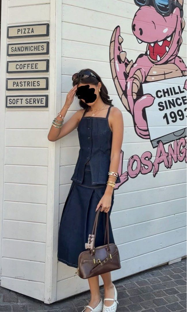 Miu the Label Rouge Top (Category: Sleeveless) located in Pasig City. Submitted by mmsells15 (Listing ID 1452274853, Image 1). Description: - used once on a vacation and washed - UPDATE: skirt is already sold, only top is available - size XS - rfs: getting another set 📍Kapitolyo, Pasig City MOP: GCASH/BDO MOD: Lalamove/Grab/LBC .