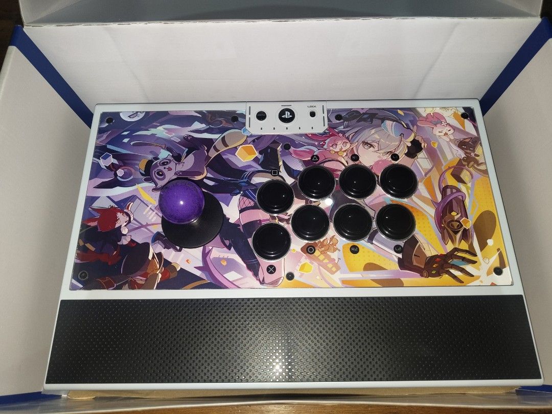 Nacon Daija - Fight Stick Arcade Stick Arcade Controller (Category: Controllers) located in Manila. Submitted by doronilach31112 (Listing ID 1452303493, Image 2). Description: Bought on 05/27/26. Used only a few times for 2 months. Slightly negotiable. Will ship with all the original accessories only + the artwork already installed.. Lalamove or Grab to be shouldered by the buyer. Can also meetup only around Bicutan, BGC or Ayala, Makati RFS: Bou