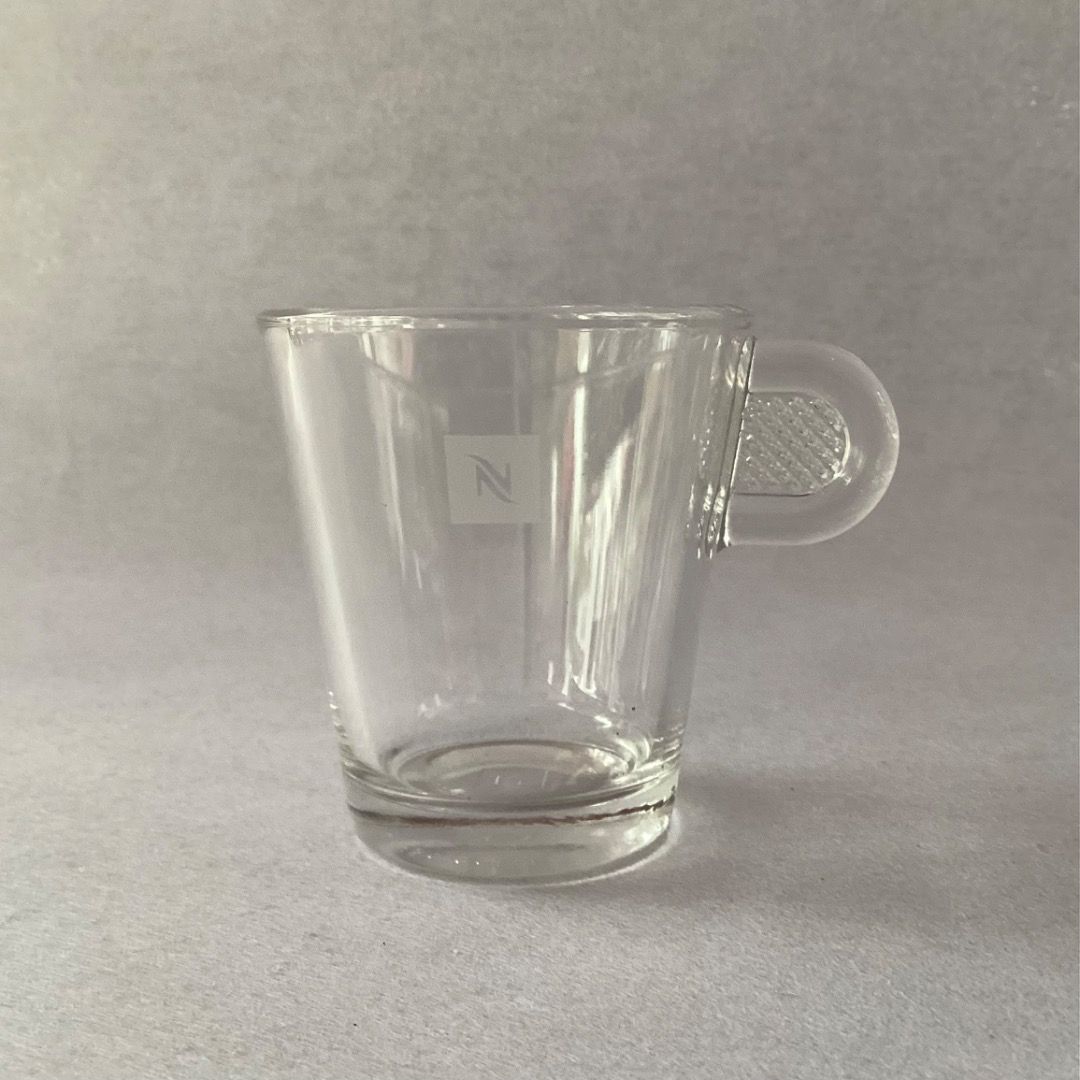 Nespresso Collection Glass Espresso Cup (Category: Coffee & Tea Tableware) located in Davao. Submitted by eclectic1925 (Listing ID 1452280724, Image 1). Description: Php80 Nespresso Collection Glass Espresso Cup H: 2.5 inches L: 2 inches Capacity: Maximum 75 ml Please REVIEW PHOTOS We use 100% repurposed packaging materials SF starts at Php70 via Flash Express First to pay.