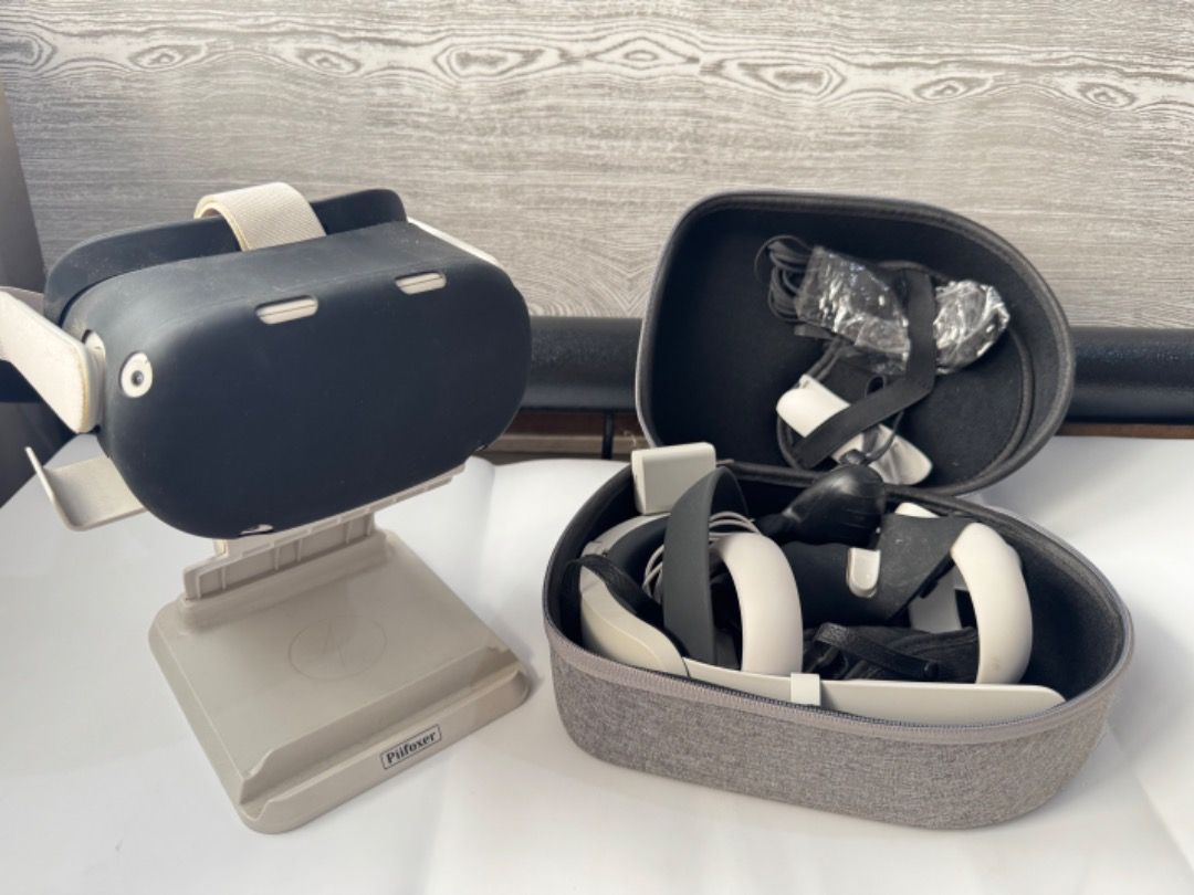 Oculus Quest 2 - with case, stand and extra battery 8,800 (Category: Others) located in Caloocan City. Submitted by cleverfox_3a71b7 (Listing ID 1452211004, Image 1). Description: with carrying case, stand and extra battery .