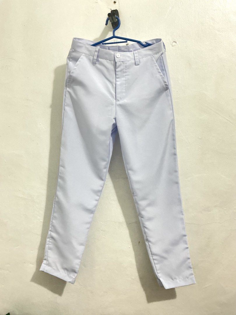 Olfu nursing uniform set (Category: Formal Shirts) located in Valenzuela. Submitted by benedict.x (Listing ID 1452304027, Image 2). Description: Bsn uniform (Large) Rfs: hindi kasya sakin, bitin. Hindi pa nagagamit** Fabric : klopman Polo Length: 27” Chest/waist: 40” Shoulder: 18” Sleeves: 9” Pants Size 30 Length: 38.5” .