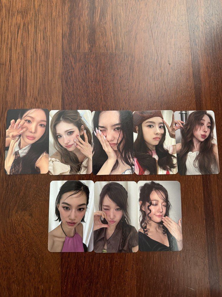 ON HAND IOI PC POB PHOTOCARD SUDDENLY LOOP CHUNGHA SOMI SOHYE NAYOUNG DOYEON YOOJUNG SEJEONG YEONJUNG I.O.I (Category: K-Wave) located in Kuala Lumpur. Submitted by chanyeoliederp__ (Listing ID 1452128895, Image 1). Description: Rm22 each Chungha✅ Somi❌ Sohye✅ Nayoung✅ Yeonjung✅ Doyeon❌ Yoojung✅ Sejeong✅ Postage rm8 wm rm15 em.