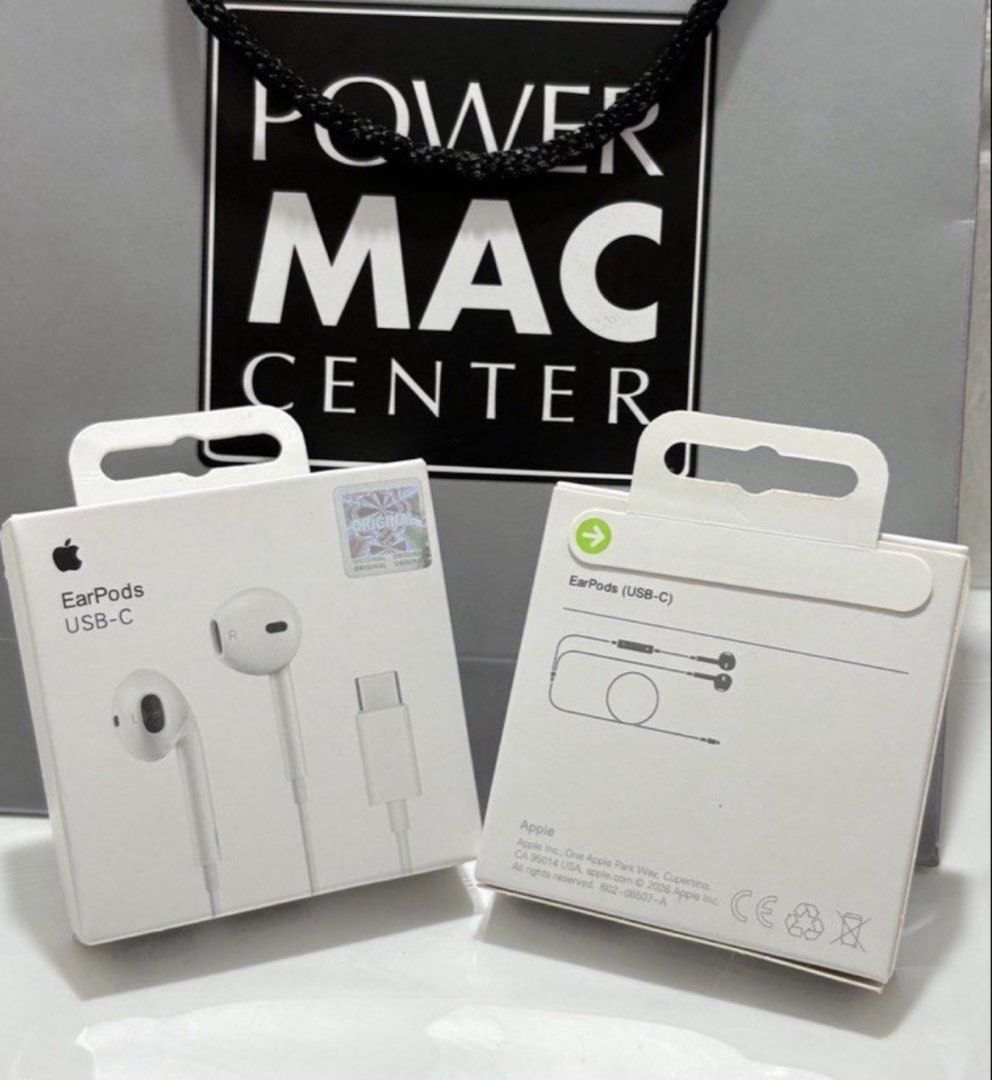 Original iPhone Earphones – Type-C & Lightning (Category: Earphones) located in Manila. Submitted by jmph_ (Listing ID 1452146527, Image 1). Description: Original iPhone Earphones – Type-C & Lightning 🎧 High-quality, clear sound 📱 Available in Type-C and Lightning versions ✅ Brand New & Factory Sealed 🎵 Built-in microphone for calls and music control ⚡ Plug & Play – No Bluetooth pairing needed 📦 Ready stock 🛵 Same-Day Delivery Available 📩 M
