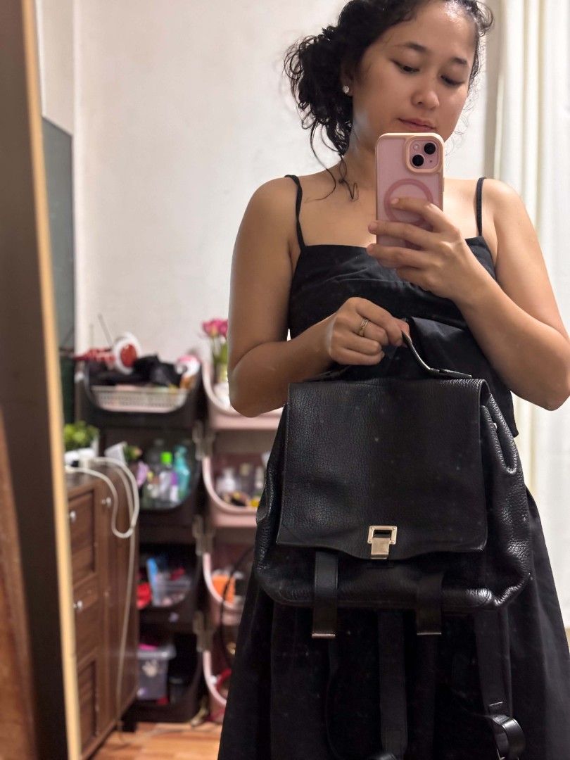 Original Proenza Schouler Backpack (first hand owner) (Category: Luxury Bags & Wallets) located in Cagayan de Oro. Submitted by dan.onahon91 (Listing ID 1452252863, Image 2). Description: bought this 120,000 complete cards and with dustbag no flaws used few times only i bought this during vacation 2 years ago.