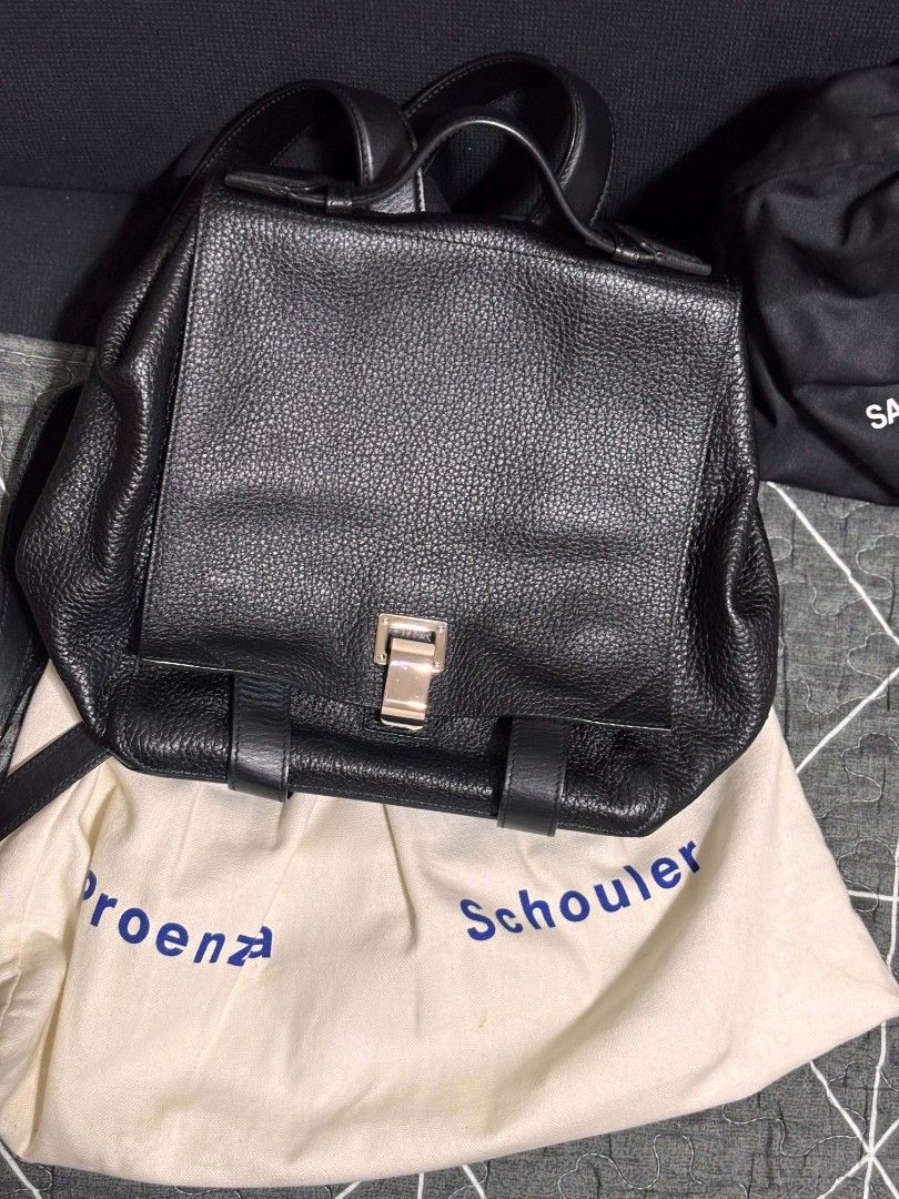 Original Proenza Schouler Backpack (first hand owner) (Category: Luxury Bags & Wallets) located in Cagayan de Oro. Submitted by dan.onahon91 (Listing ID 1452252863, Image 1). Description: bought this 120,000 complete cards and with dustbag no flaws used few times only i bought this during vacation 2 years ago.
